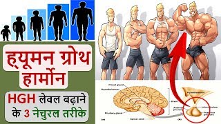 Human Growth Hormone बढ़ाने के 3 तरीके  Boost HGH Levels Naturally in Hindi  HEALTH JAGRAN [upl. by Giffard220]