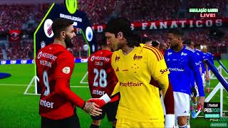 🛑 SIMULAÇÃO GAMEPLAY ATHLETICO PR vs CRUZEIRO AO VIVO  JOGO DE HOJE  ASSISTA AGORA  PES 2021 [upl. by Nnayllek]