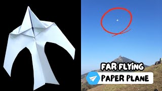 Bartailed Godwit Paper Plane – Soar Like a RecordBreaking Bird 🌍 [upl. by Flint684]