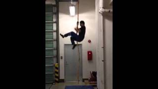 Rope climbing  My daily work out [upl. by Sheree]