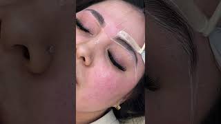 Brow Lamination 🖤browlamination eyebrowtutorial eyebrow browtutorial eyebrowtips [upl. by Yssirhc838]