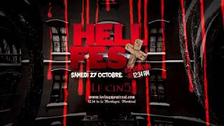 HELL FEST Halloween Party  Le Cinq Montreal [upl. by Twitt159]