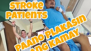 how to strengthen the hand stroke patients by Dagzmanian Flores [upl. by Gwendolyn]