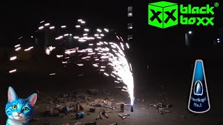 Blackboxx Feuerkegel No1 Blau  T1 Feuerwerk  PyRo HD [upl. by Anyat132]