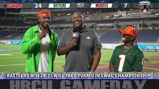 Florida Classic Postgame from Camping World Stadium [upl. by Gaven2]