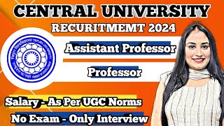 Central University of Tripura Faculty Recruitment  Permanent Vacancy [upl. by Ainnet]