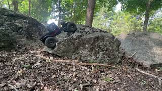 Redcat Ascent Fusion Rock Crawling At Barfield Crescent Park in Murfreesboro Tennessee [upl. by Blondie192]