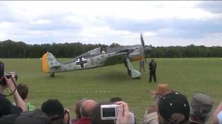 Focke Wulf 190 engine run [upl. by Forbes44]