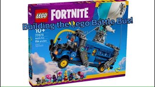 Building the Lego Battle Bus timelapse fortnitexlego [upl. by Halima]