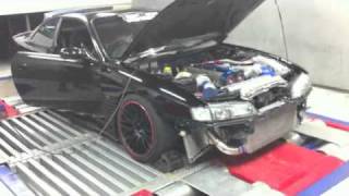 2jz 200sx dyno tune  Billet 3540  Autronic SM4  Built engine by TOP RPM Motorsport [upl. by Bethesda]