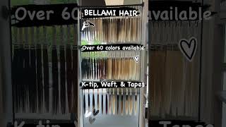 Bellami Hair extensions available at Smith amp Mendoza Salon Cherry financing available [upl. by Wawro]