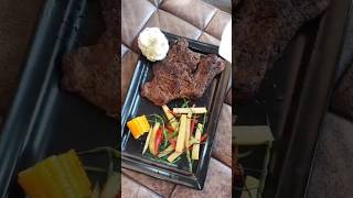 Beef steak how to make juicy beef steak beef steak with white sauce [upl. by Nibaj]