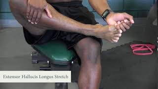 Extensor Hallucis Longus Stretch [upl. by Ameh434]