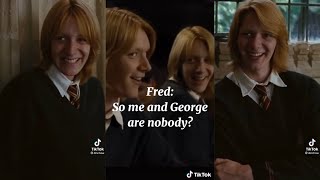 Weasley Twins x YN TikTok POV Compilation [upl. by Eynobe]