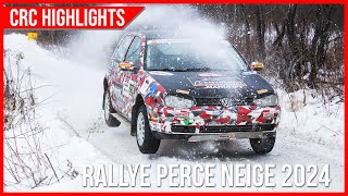 CRC Highlights Rallye Perce Neige 2024 [upl. by Kathlene532]