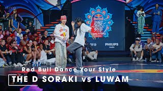 The D Soraki vs Luwam Top 8  stance x Red Bull Dance Your Style World Final 2024 Mumbai [upl. by Abehsat]