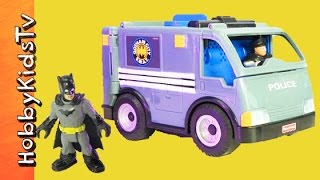 BATMAN Imaginext Toy VAN Toy Review by HobbyDad [upl. by Hulda516]