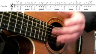 Big Iron  Marty Robbins lesson [upl. by Dnomaj380]