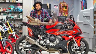 Finally Apni New Bmw S1000RR Ka Exhaust Change hohi Gaya🔥 [upl. by Pages]