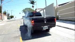 Dodge Dakota 52 RT Burnout [upl. by Natalee]