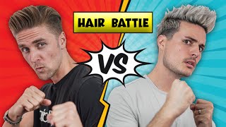 Mens Hair Battle BluMaan VS SlikHaar TV  Who Wins [upl. by Chon]