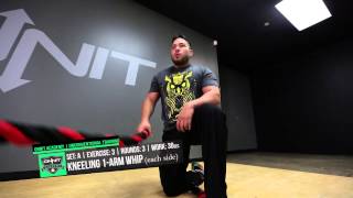 Battle Rope Warrior Fury Workout [upl. by Ander]