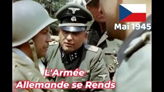 Les derniers Allemands se rendent au américains en Mai 1945 seconde guerre mondiale ww2 en Tchéquie [upl. by Asilem]