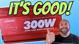 Good Cheap And RFI Quiet 300 Watt Pure Sine Wave Inverter [upl. by Milano]