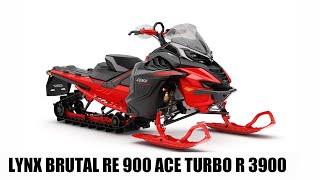 2025 Lynx Brutal RE 900 ACE Turbo R 3900 [upl. by Subocaj]