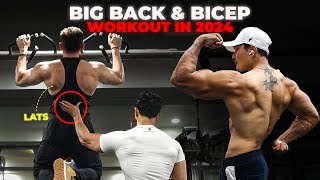 FULL BACK amp BICEP Workout for MUSCLE BUILDING in 2024 बैक एंड बाइसेप फुल वर्कआउट VispyKharadi [upl. by Eiger]