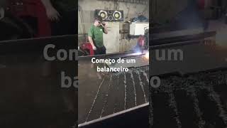 Começo de um balanceirocorte na plasma [upl. by Alocin492]