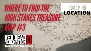 RDR2 High Stakes Treasure Map 3 Location  1080p HD PS4 Pro  Red Dead Redemption 2 [upl. by Coniah]