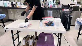 Basic Esthetics practical Washington state part 1 [upl. by Max125]