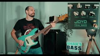 JOYO Tidal Wave R30 Bass Pedal Demo No Talking [upl. by Lorelle]