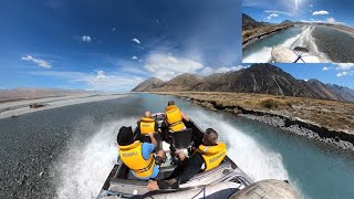 Full Length Godley River Jet Boating 5 FEB 2024 [upl. by Nyladnohr]