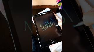 Using writing tablet for my drawing artchallege viralshort writingtablet [upl. by Nauq]