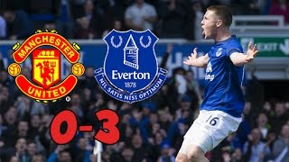 Everton vs Manchester United 30  260415 [upl. by Aneekahs]