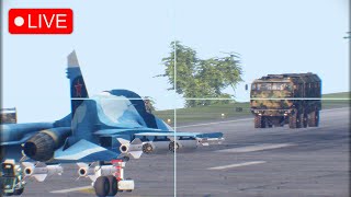 Ukrainian Army Attacks Russian Air Bases and Destroys Su57s near Kursk  Arma 3 [upl. by Aliahkim]