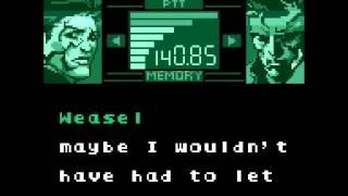 Gameboy Color Metal Gear SolidGhost Babel Ending [upl. by Sloane]