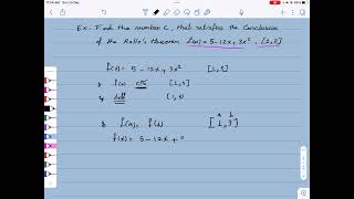 Lecture39 Rolles Theorem [upl. by Enaxor922]