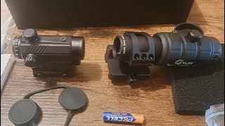 CVLIFE Red Dot and Magnifier Combo 3 MOA Red Dot with 3X Magnifier Review Really nice combo [upl. by Ait]