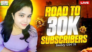 RUSH GAME PLAY WITH SQUAD BGMI 33 UPDATE bgmi pubgmobile smileygirlyt [upl. by Ymmak]