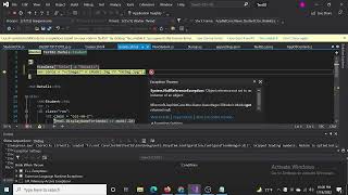 NullReferenceException Object reference not set to an instance of an objectAspNetCoreViewsStu [upl. by Pesvoh]