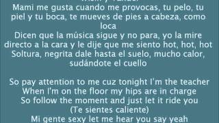 Wisin amp Yandel Ft Jennifer Lopez Follow the leader  Con letra [upl. by Lovett941]