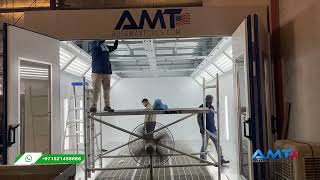 Amazing Automotive Paint booth … built in 1 Minute Timelapse [upl. by Luapsemaj]