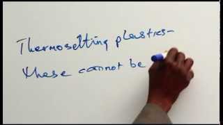 THERMOSETTING PLASTIC [upl. by Roselane]