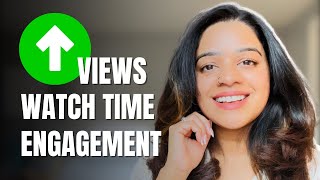 10X VIEWS WATCH TIME AND ENGAGEMENT with these 3 ACTIONABLE HACKS [upl. by Nairot]