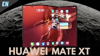 HUAWEI MATE XT Is a TripleFold Smartphone Worth It  ENGLISH Version Gen by AI [upl. by Heigho]