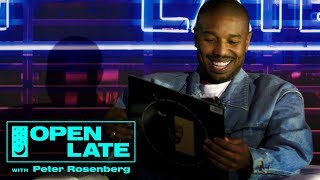 Michael B Jordan Discusses Creed II amp Getting In Killmonger Shape  Open Late quotThe Switch Upquot LIVE [upl. by Lowson965]