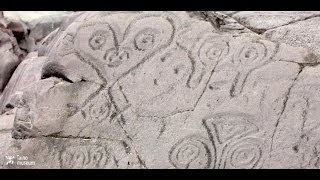 Taino Museum  Taino Petroglyphs  Gorge of Foulon in SainteSuzanne Haiti [upl. by Scharaga]